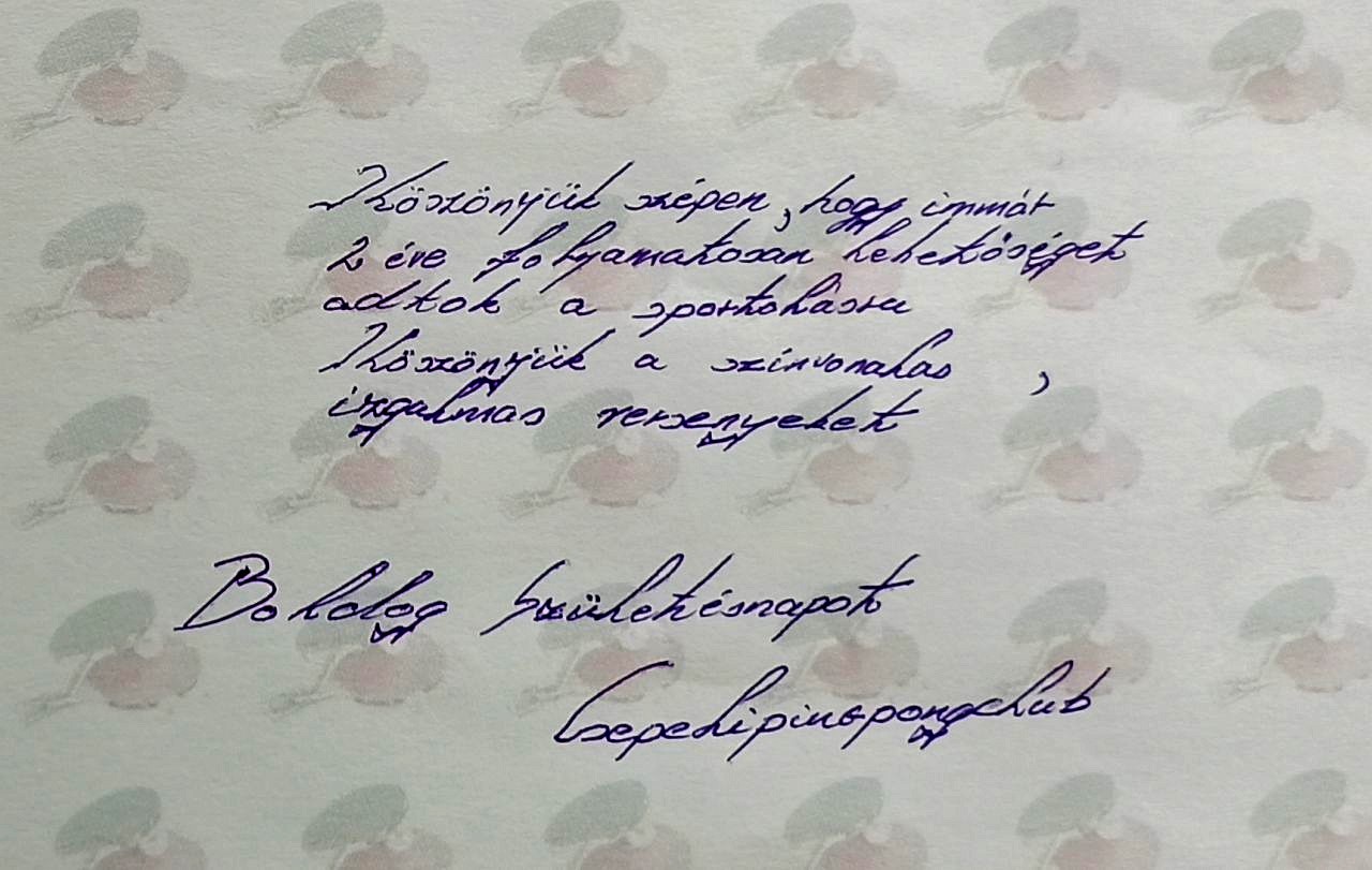 Csepeli pp köszöntőlap