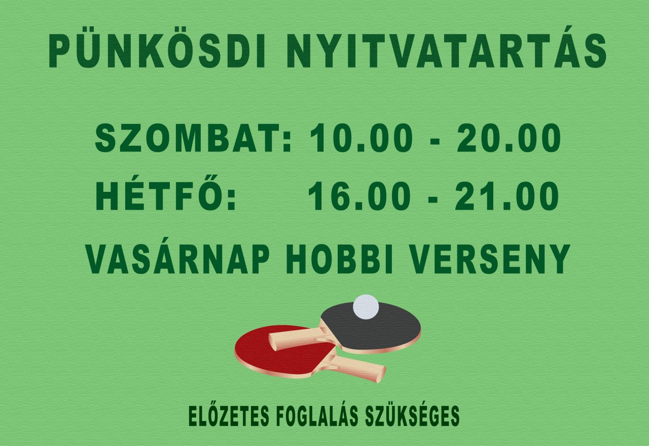 NYITVATARTÁS
